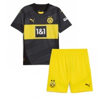 Borussia Dortmund Koszulka Wyjazdowa dzieci 2024-25 Krótki Rękaw (+ krótkie spodenki)